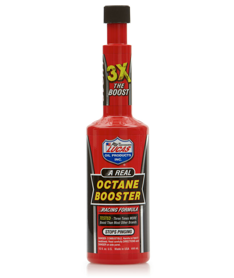 Lucas Octane Booster | Container: 15 oz Bottle | Shipped as: Case of 12 X 15 oz Bottles - Fuel Additives